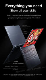 Lenovo LEGION R7000P 2024 Ryzen R7 8845H Geforce RTX4060 8GB 16G/32G RAM 1T SSD 16" 2.5K 165Hz Screen - Lootquake