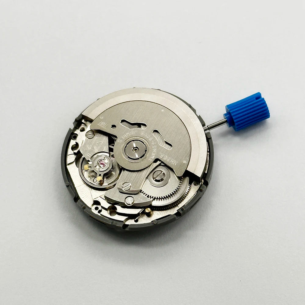 Japan Genuine NH35 Automatic Mechanical Movement High Accuracy 24 Jewels Mod Watch Replacement NH35A Date at 3:00 - Lootquake