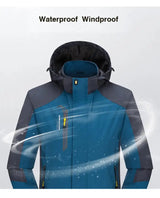 Men Autumn Jacket Camping Hiking Trekking Windbreaker Waterproof With Hood Spring Outdoor Sports Travel Climbing Coats - Lootquake