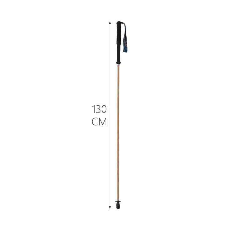 110g Ultra Light Weight Trekking Poles Folding Hiking Sticks Portable Carbon Fiber Collapsible Nordic Walking Cane Sticks Bags - Lootquake