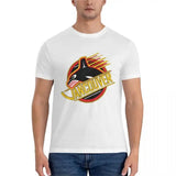 RARE: Vancouver Hockey - Retro Canucks Classic T-Shirt mens cotton t shirts mens short sleeve t shirts mens tall t shirts - Lootquake