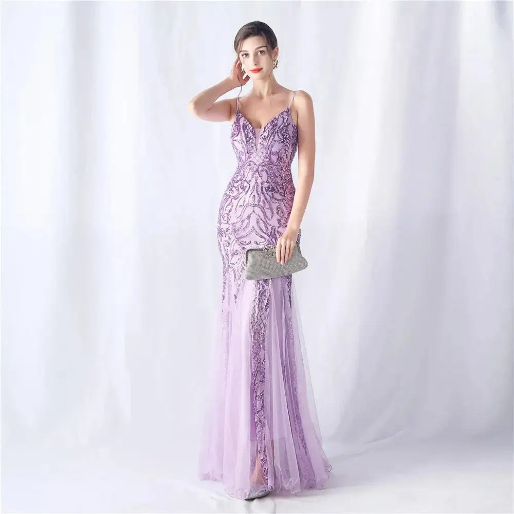 Luxury Youthful Women's Elegant Long Dress Party 2024 Graduation Ceremonies Prom Evening Formal on Sale Clearance Summer Fashion