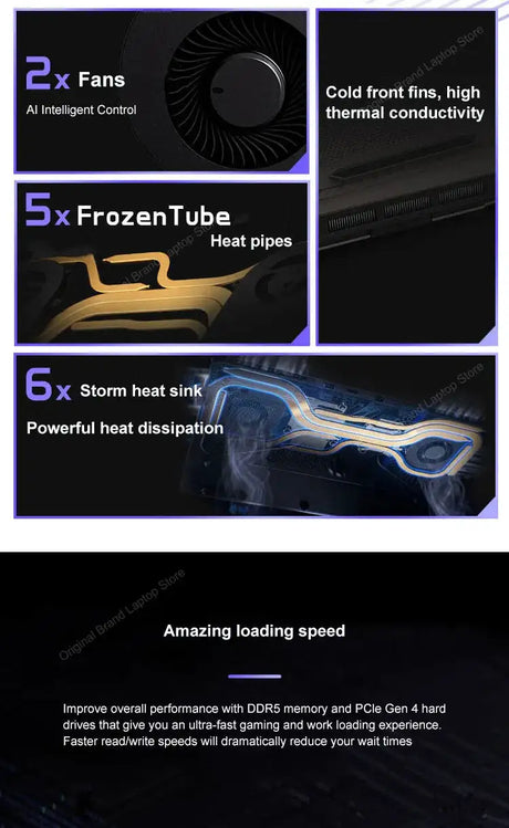 2024 MSI Sword 17 HX Laptop 17 Inch 2.5K QHD 240Hz IPS Screen Netbook i7-14700HX 16GB 1TB SSD RTX4060 Gaming Notebook Computer - Lootquake
