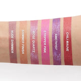 Matte Metallic Liquid Lipstick 12 Colors Waterproof Lasting Glitter Lip Gloss Shiny Shimmer Lip Tint Party Festival Lips Makeup