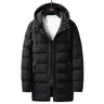 7xl Plus Size Padded Parkas Men Thick Warm Coats Solid Warm Cotton Long Coats Windbreaker Winter Outerwear 6xl Thermal Jacket - Lootquake