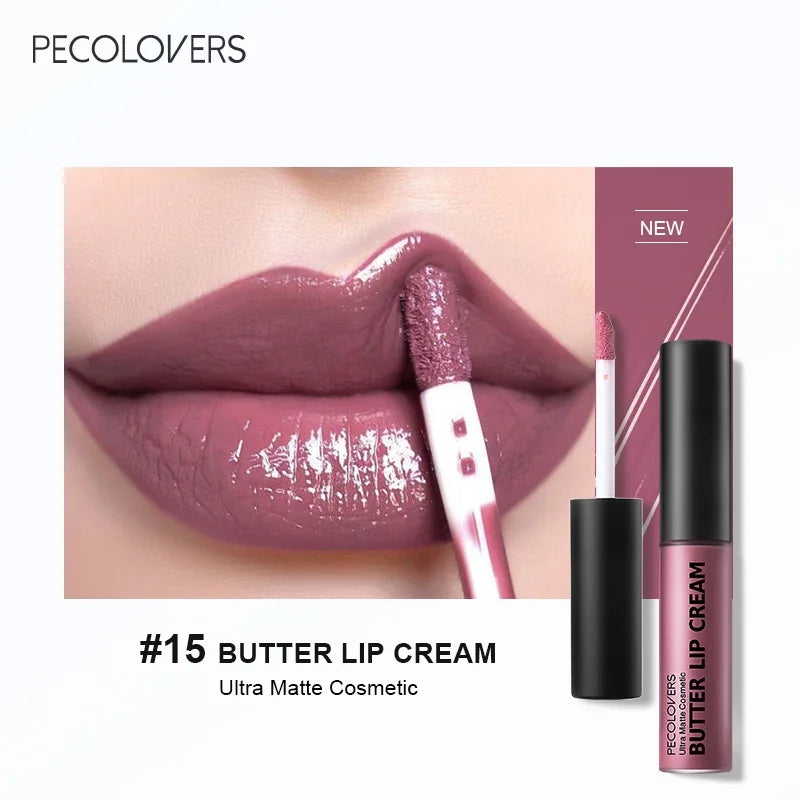 1PC Mild Texture, Highly Pigmented, Non-sticky, Moist and Glossy, Long-lasting Lip Glaze Lipstick, Perfect Gift Series for Girls