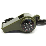 Mini Compass Thermometer Carabiner Compass Thermometer Carabiner 3 in 1 Outdoor Hiking Key Buckle Double Sided Metal Compasses - Lootquake