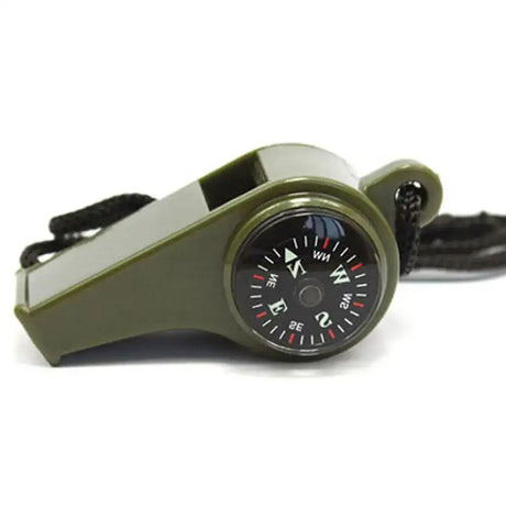 Mini Compass Thermometer Carabiner Compass Thermometer Carabiner 3 in 1 Outdoor Hiking Key Buckle Double Sided Metal Compasses - Lootquake