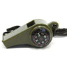 Mini Compass Thermometer Carabiner Compass Thermometer Carabiner 3 in 1 Outdoor Hiking Key Buckle Double Sided Metal Compasses - Lootquake