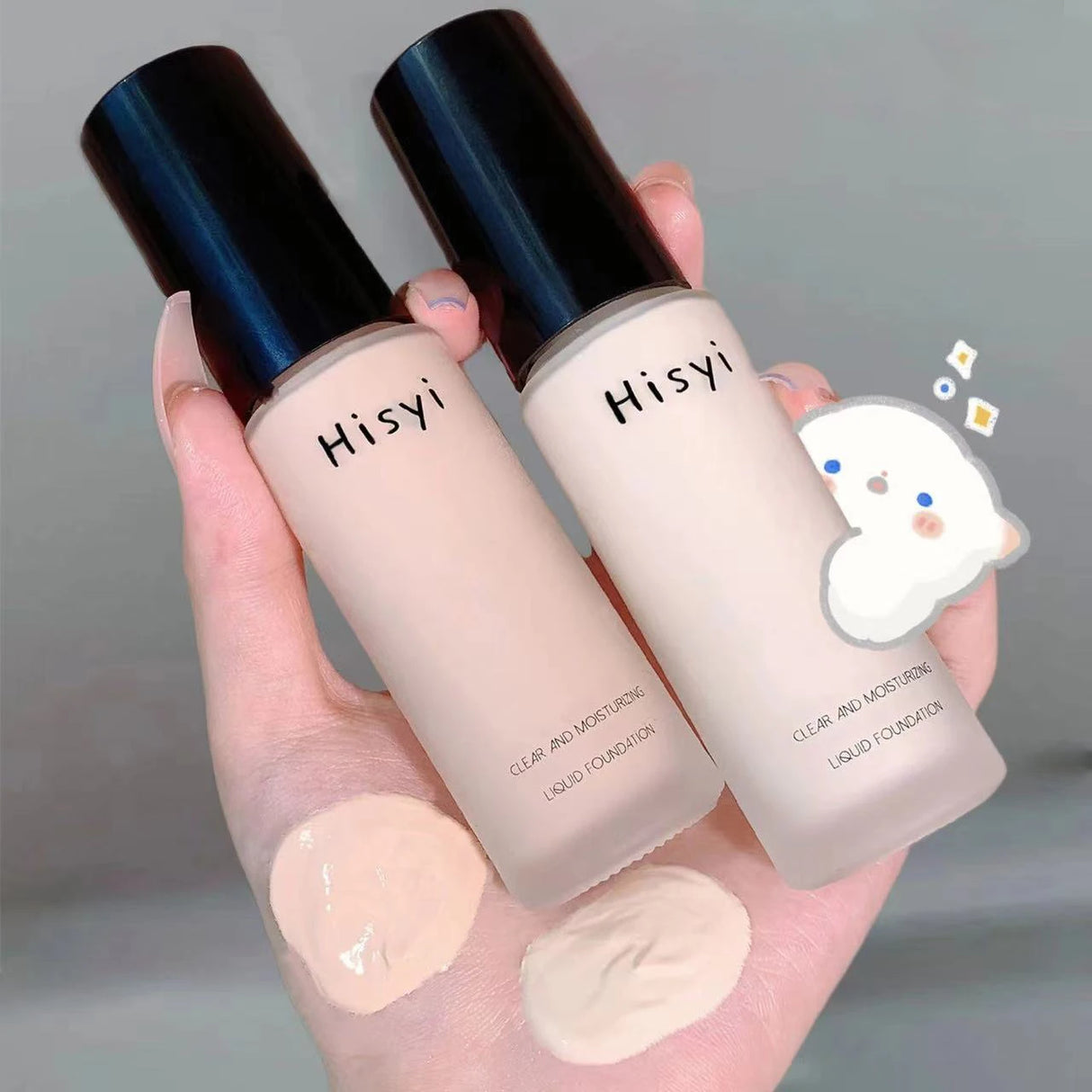Base de maquillaje líquida de alta cobertura, corrector duradero, crema BB, resistente al agua, control de grasa, maquillaje facial, cosméticos