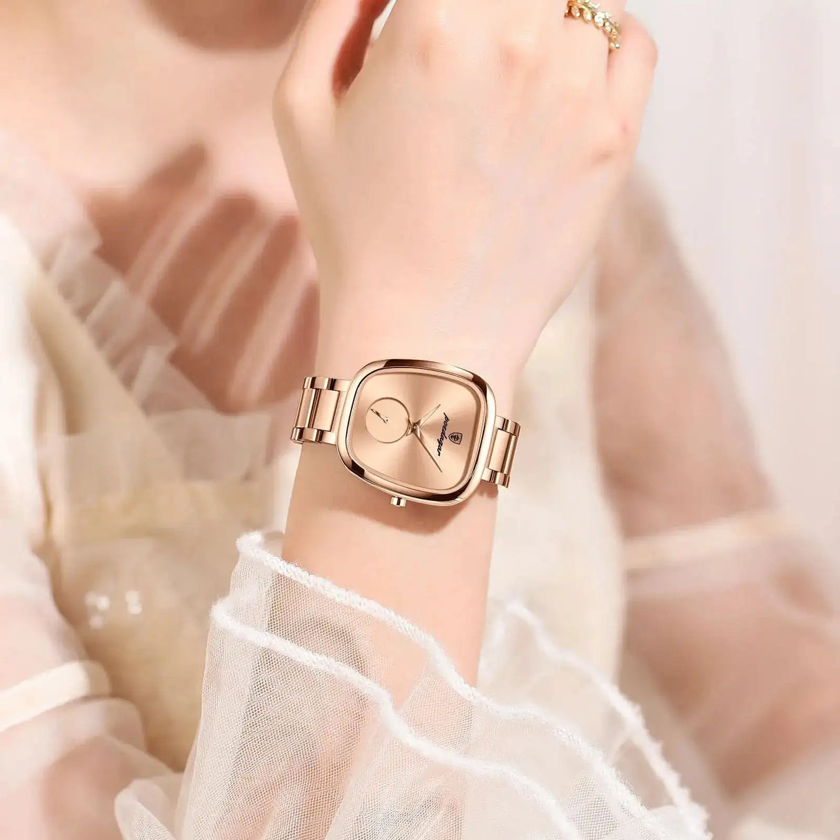 POEDAGAR Luxury Watch for Woman Waterproof Stainless Steel Quartz Ladies Watch High Quality Women's Watches Elegant Female Clock - Lootquake