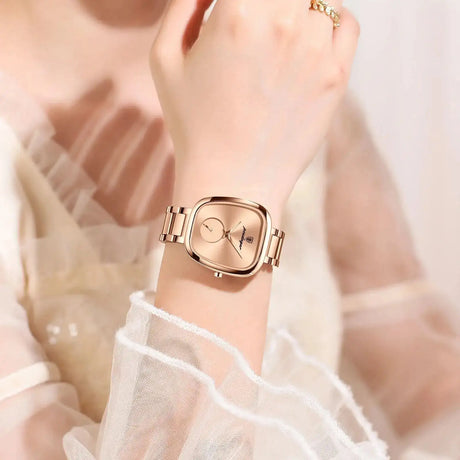 POEDAGAR Luxury Watch for Woman Waterproof Stainless Steel Quartz Ladies Watch High Quality Women's Watches Elegant Female Clock - Lootquake