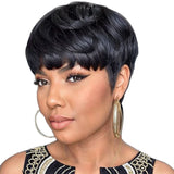 13x4 Kinky Straight Lace Front Wig | Glueless | Brazilian Virgin Hair | Pre-Plucked with Baby Hair