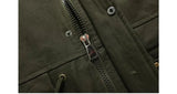 Winter Men's Warm Padded Jackets Fashion Men Fleece Lined Thermal Hooded Coats Men Mountain Ski Windbreaker Jackets Clothing - Lootquake