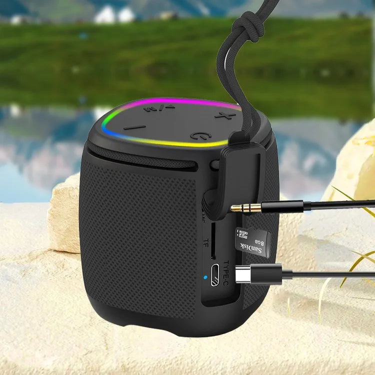 Enceintes Bluetooth portables, PX7, étanches, sans fil, son HD, jusqu'à 12 h d'autonomie, appairage TWS, pour la maison, les fêtes et l'extérieur