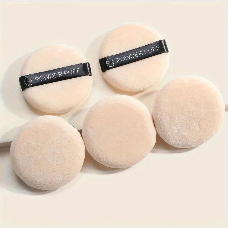Makeup Puffs for Flawless Foundation Application - Portable and Reusable Sponge for Liquid, Cream, and Powder