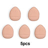 5/10 unidades de mini esponjas para base de maquillaje con cojín de aire, corrector facial, crema BB, aplicador cosmético, herramientas de maquillaje.