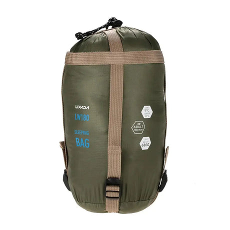 Lixada 190 * 75cm Outdoor Portable Envelope Sleeping Bag Camping Travel Hiking Multifunction Ultra-light 680g Backpacking - Lootquake