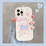 Colorful Love Heart Dots Phone Case For iPhone