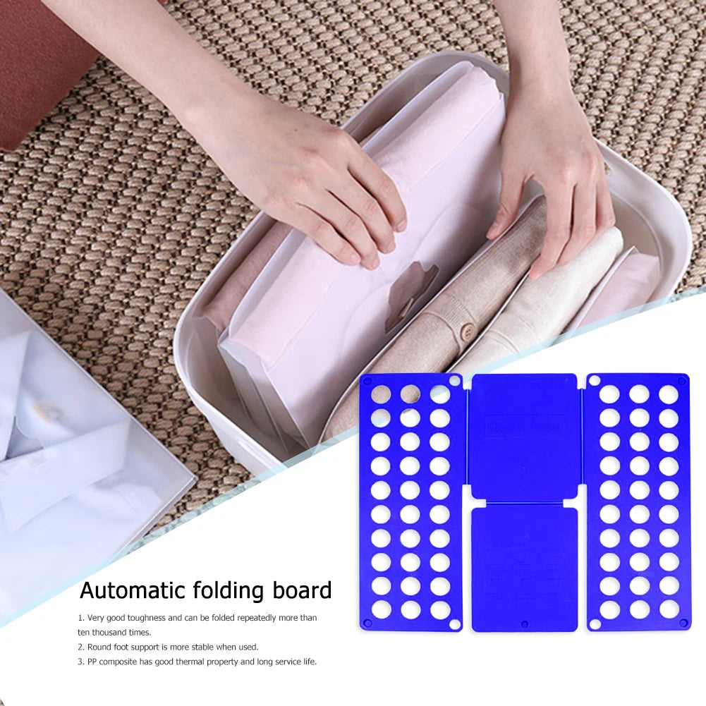 Kids Magic Clothes Folder T Shirts Jumpers Organizer Fold Save Time Clothes Holder Quick Clothes Folding Board Home Storage