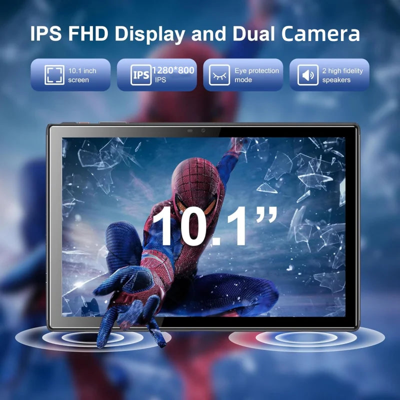 Étui cadeau en silicone K30, 2 Go de RAM, 32 Go de ROM, écran 10,1 pouces, MTK9863, Android 9.0, appel téléphonique, tablette PC, quad-core, caméra frontale, Wi-Fi, cartes SIM