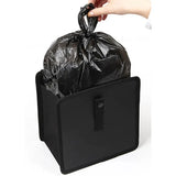 Papelera impermeable para coche, organizador de accesorios para coche, basurero para coche, bolsillos de almacenamiento portátiles