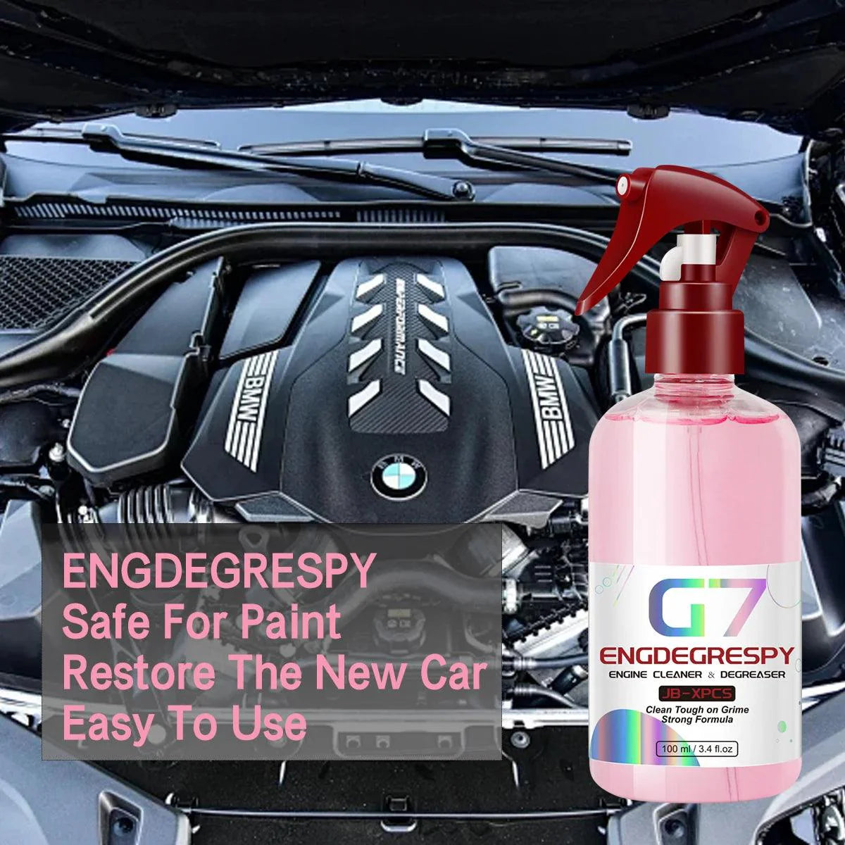 Car Engine Bay Cleaner Powerful Decontamination Cleaning Product For Engine Compartment Car Cleaning Product G7 ENGDEGRESPY