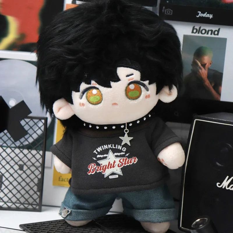 Labubu Clothes Doll American Hip Hop V1 V2 Doll Clothing Accessories Labubu Clothes Designer 20cm Doll Toy