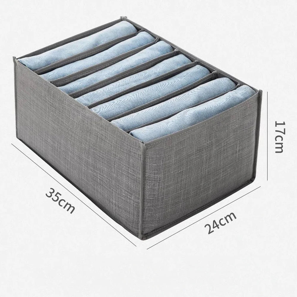 Clothes Storage Box Underwear Bra Organizer Storage Box Wardrobe Organizer Drawers Separator Boxes Home Storage Supplies