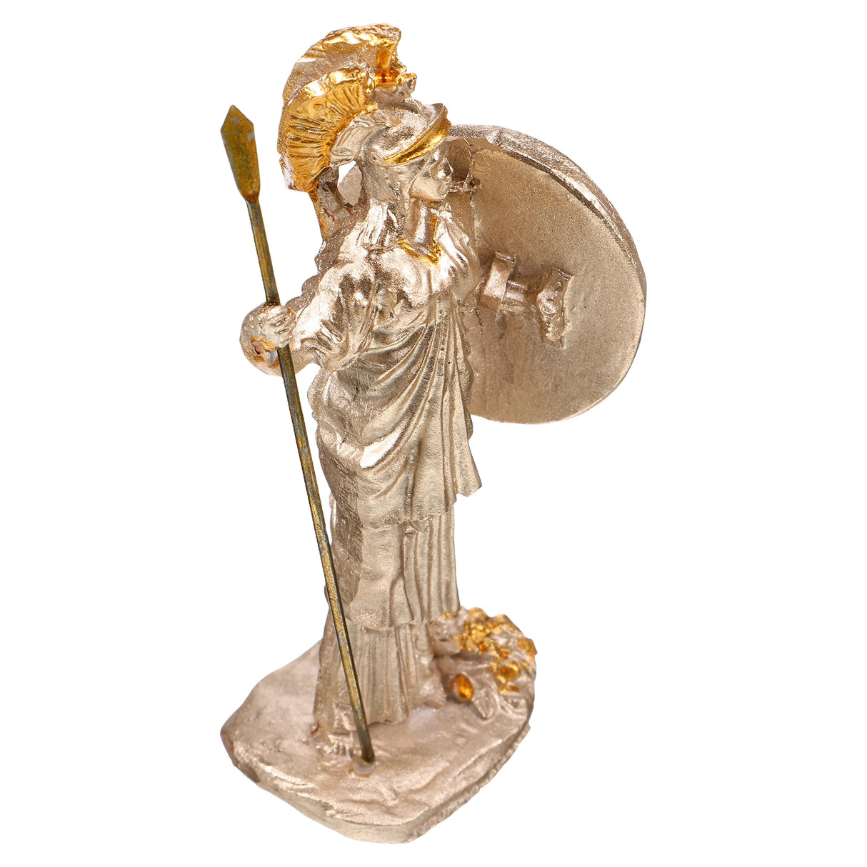 Textile Goddess of Wisdom and War Statue Athena Greek Mythology Figurine Sand Set