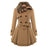 Winter Women's Jacket Windbreaker Warm Plush Thick Clothes Double Breasted Belt Autumn And Winter Korean Style Slim Lapel Coat - Lootquake