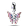 MINISO Charms de plata de ley 925 para pulseras originales de Harry Potter de 3 mm, colgantes para mujer, joyería DIY, regalos
