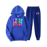 Youngboy Never Broke Again Hoodes 2PCS Sets Tracksuit Fashion Hip Hop Suit Sweatpants Men Women Hooded Sweatshirts Sport Pant - Lootquake