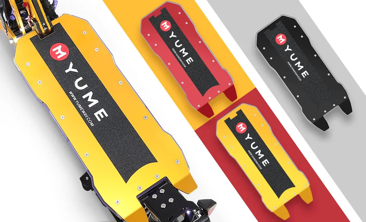 Patinete eléctrico todoterreno YUME X11+ de 6000 W con motor dual, 60 V-30 Ah, para adultos, velocidad máxima de 95 km/h, motor sin escobillas, alcance de 100 km.