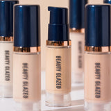 BEAUTY GLAZED 6 Color Liquid Foundation,Full Coverage, Long-Lasting, Waterproof, Natural Effect,Hydrating