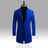 2024 Spring Autumn New Long Cotton Coat New Wool Blend Pure Color Casual Business Fashion Men's Clothing Slim Windbreaker Jacket - Lootquake