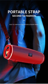 Altavoz Bluetooth Xiaomi de alta calidad, portátil, de alta potencia, con graves profundos, inalámbrico, para exteriores, sonido envolvente 3D, 200 W, TWS/FM