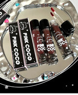 Dark Red Brown Mirror Lip Glaze Water Light Moisturizing Non-stick Cup Highly Pigmented Red Liquid Lipstick Lips Makeup Cosmetic