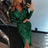 Elegant Women Evening Party Dress Shiny Sequin Deep V-Neck Nightclub Formal Dress Bodycon Irregular Hem Long Dress For Wedding - Lootquake