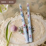 2 velas perfumadas de cera de soja con forma de flor, para aromaterapia, bodas, cumpleaños, fiestas y decoración del hogar.