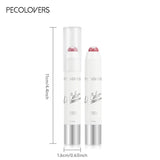 6 Color Crayon Lipstick, Moisturizing Lipstick Long Lasting, Waterproof, Smooth, Sunscreen, Rich Effect