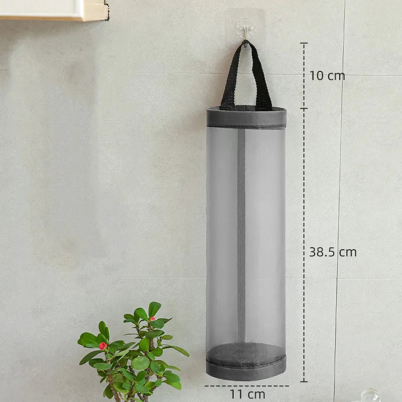 Garbage Bag Storage Kitchen Garbage Organizer Plastic Bag Holder Organizing Hanging Garbage Collection Storage Bags Home Gadgets