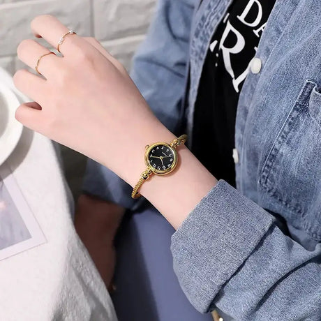 Fashion Luxury Women Watch Gold Strap Vintage Ladies Watch for Bracelet Montre Femme Female Wristwatches Women Clock Reloje - Lootquake
