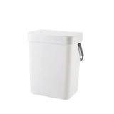 Space-Saving Quiet-Close Trash Can - 3/5L Eco-Friendly Sealed Bin For Kitchen & Office No Electricity Needed
