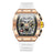 Fashion Men's Watch ONOLA Unique Design Multi-functional Automatic Mechanical Watches Men's Tape Waterproof Wristwatch - Lootquake