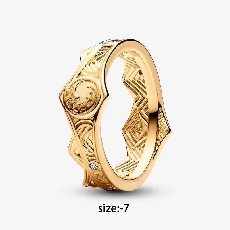 MINISO Charms de plata de ley 925 para pulseras originales de Harry Potter de 3 mm, colgantes para mujer, joyería DIY, regalos