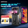 Teléfono robusto Ulefone Armor 28 Ultra 5G con imagen térmica por IA, Dimensity 9300+, 1 TB de ROM, 32 GB de RAM, Android, AMOLED