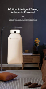 Secadora eléctrica portátil plegable, multifuncional, inteligente, con temporizador, de secado rápido y de bajo consumo.