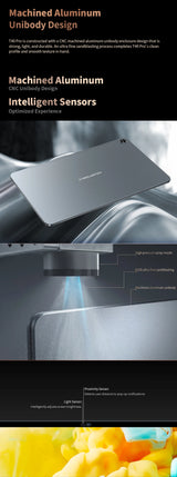 Tablette Teclast T40 Pro 10,4 pouces 8 Go RAM ROM 128 Go Android 11/12 7000 mAh charge rapide 2000 x 1200 UNISOC T618/T616 8 cœurs réseau 4G, Wifi, 13 MP + 8 MP