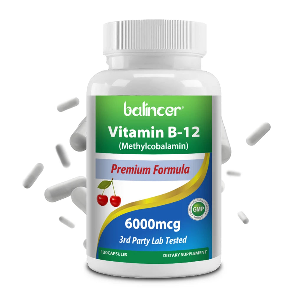 Vitamina B12: mejora el estado de ánimo, fortalece el cerebro, fortalece el sistema nervioso, aumenta la energía, promueve el metabolismo y mantiene la salud cardíaca.